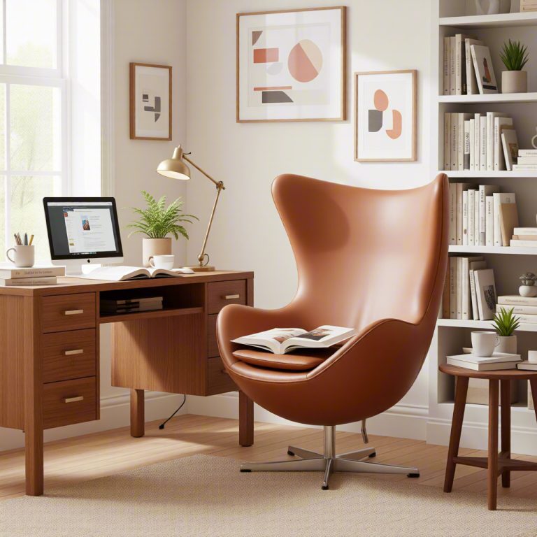 What spatial environments are suitable for using Leather Egg Chair?