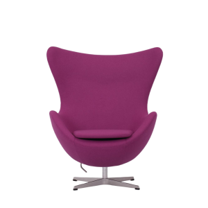 Fabric Egg Chair Purple