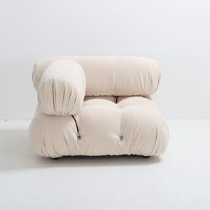 Mario Belini Sofa Left Corner Module Beige Classic Suede