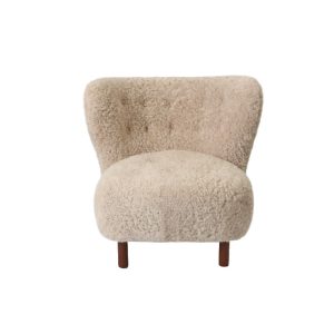 Little Sherpa Petra Chair Light Brown Real Sheepksin