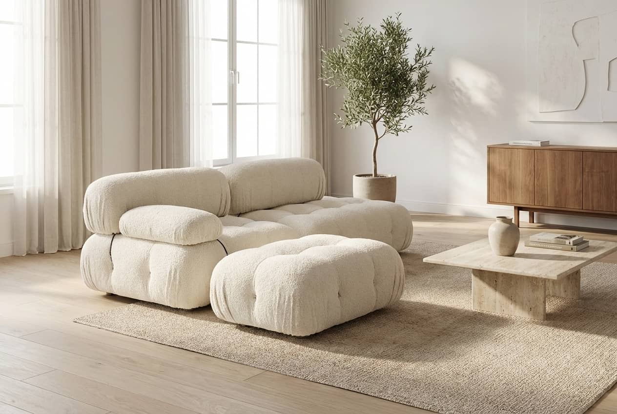 Mario Bellini Sofa Reproduction / Bellini Module, Ottoman