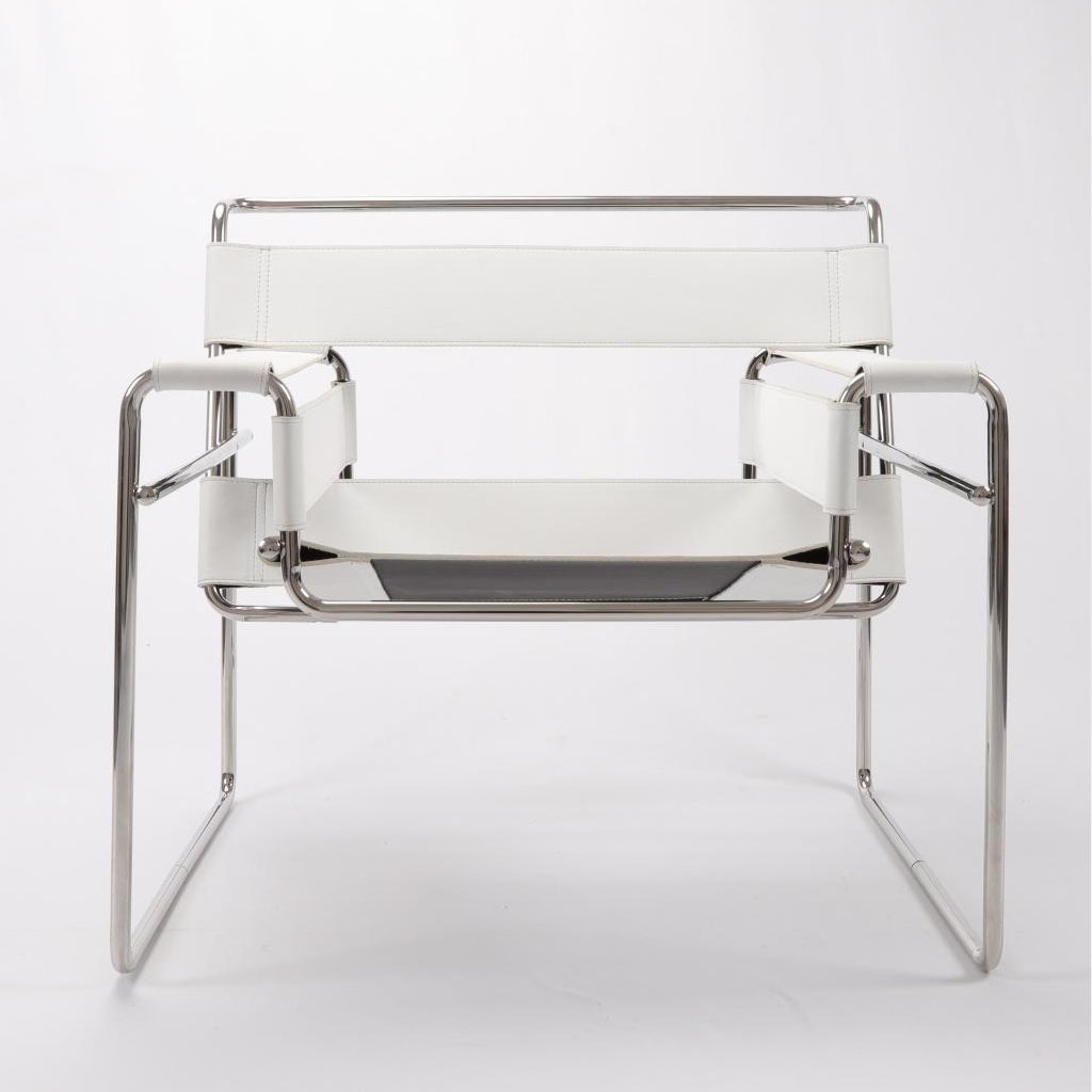 Wassily Chair White Premium Leather