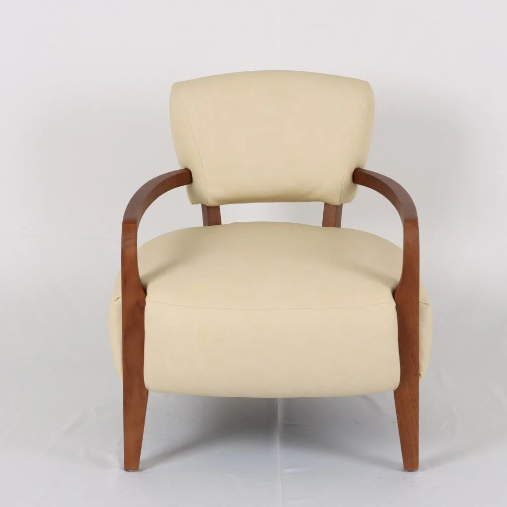Cabana Yeti Chair Beige Vegan Leather