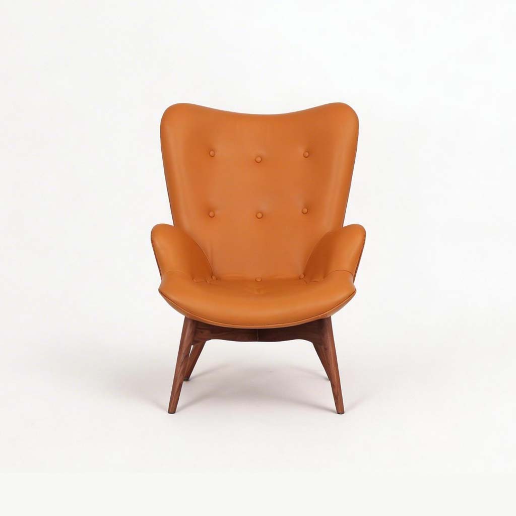 Grant Featherston Chair Camel Premium Leather