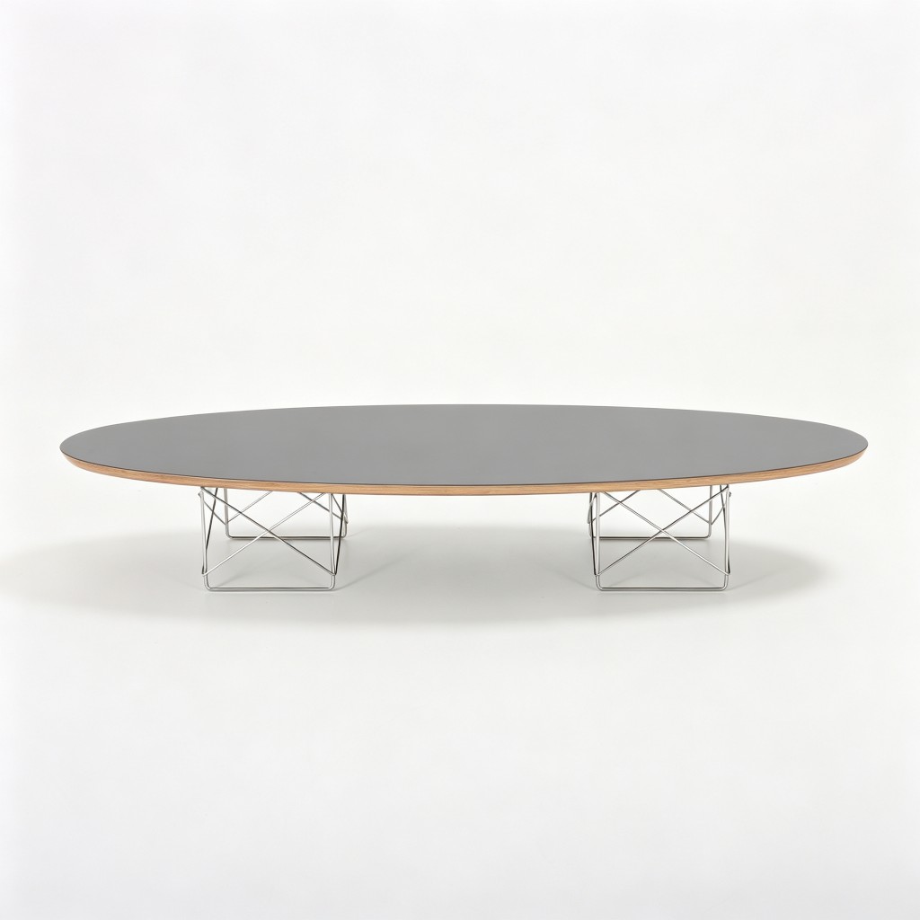 Eames Wire Base Elliptical Table