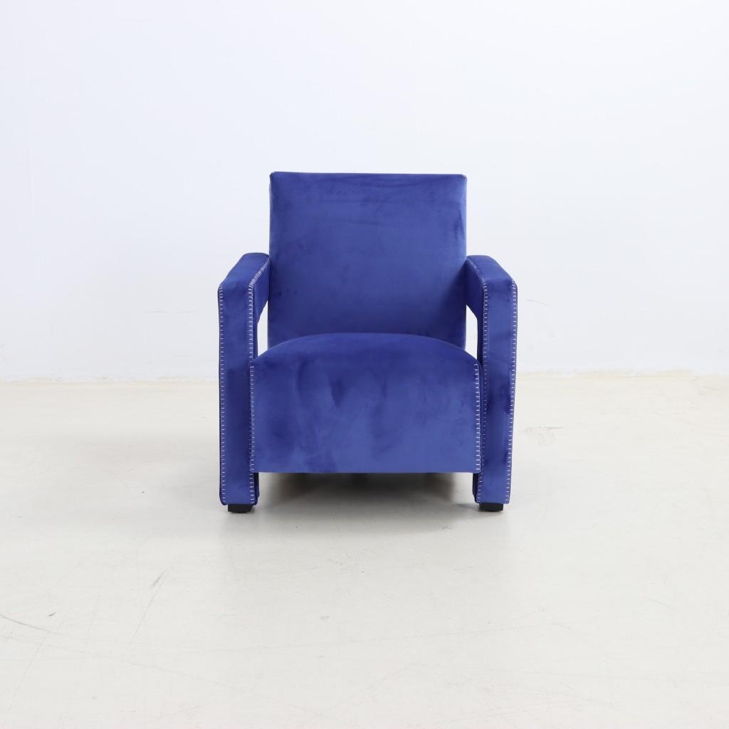 Utrecht Chair Ocean Blue Velvet