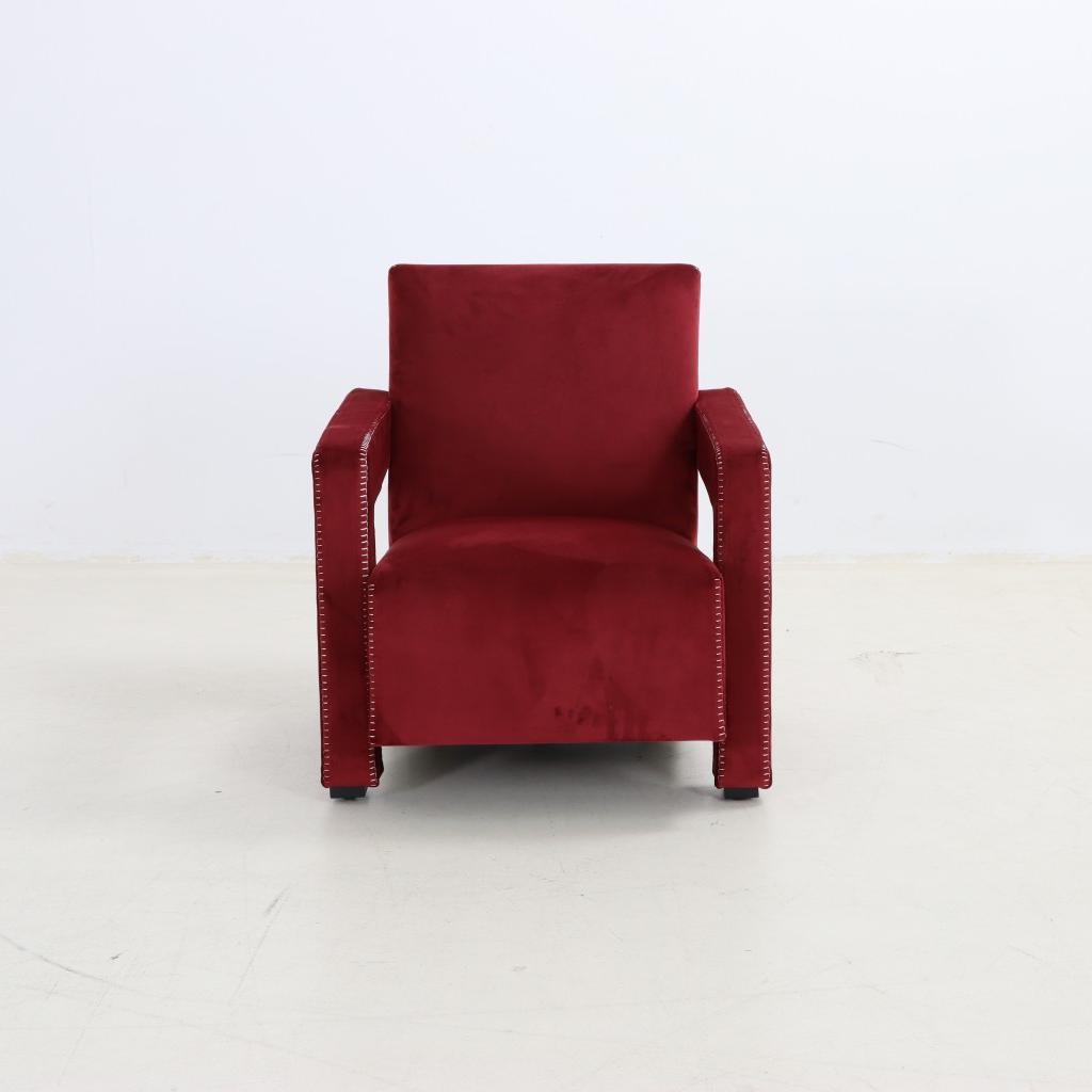 Utrecht Chair Wine Red Velvet