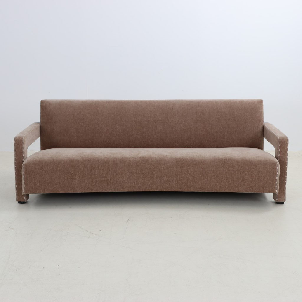 Utrecht 3 Seater Khaki Chenille