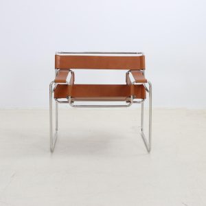 Wasily Chair Dark Tan Premium Leather