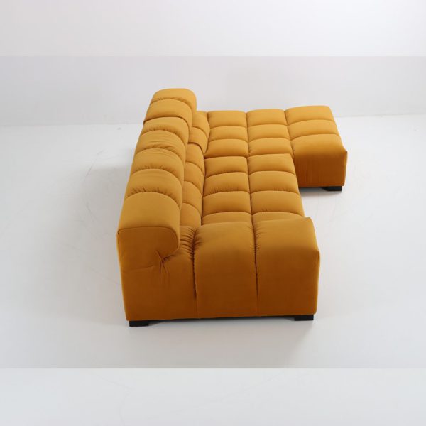 Tufty sofa Combination 001 SKU15146VF049 Yellow Velvet-4 Tufty sofa Combination 001 SKU15146VF049 Yellow Velvet-4