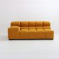 Tufty sofa SKU15133VF049 Yellow Velvet-1