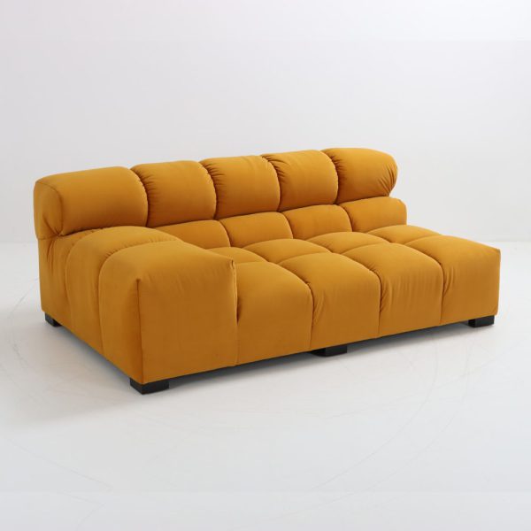 Tufty sofa SKU15133VF049 Yellow Velvet-2 Tufty sofa SKU15133VF049 Yellow Velvet-2