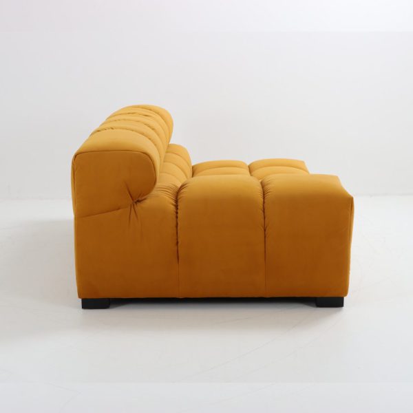 Tufty sofa SKU15133VF049 Yellow Velvet-3 Tufty sofa SKU15133VF049 Yellow Velvet-3